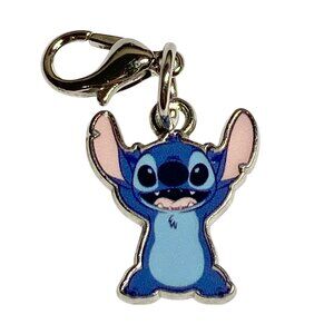 Vintage Disney Lilo & Stitch Clip On Charm Purse Bag Zipper Pull Signed